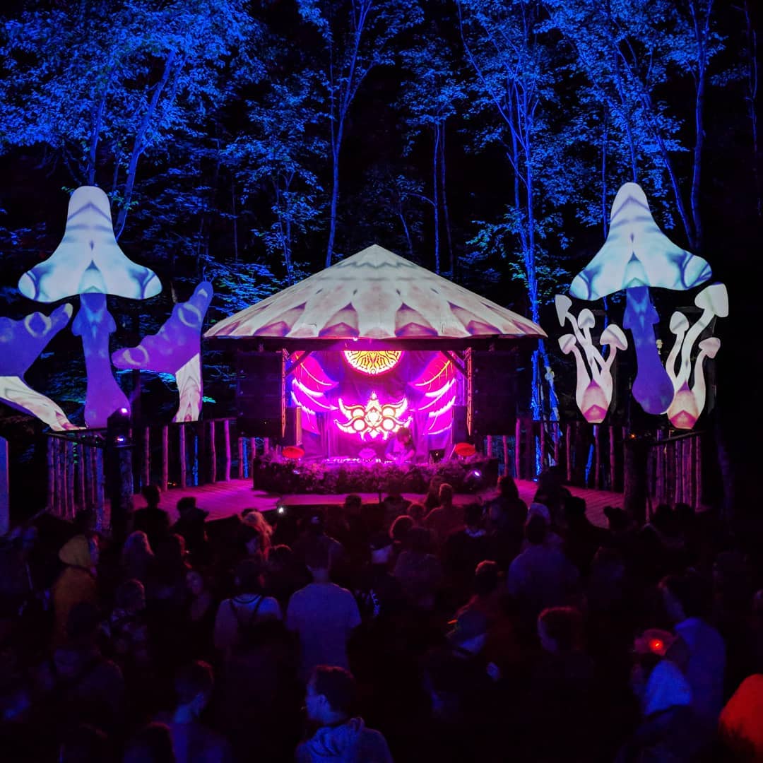Future Forest stage